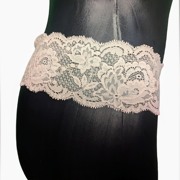 Cosabella Never Say Never Cutie Thong OS Pink Lilly - Picture 3 of 5